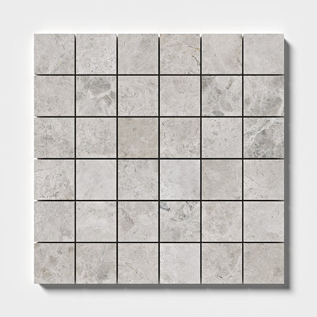 Silver Shadow polierter Marmorboden, Wand, natürlicher Kalksteinmarmor