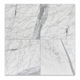 Statuario Italian Marble Tiles 305x305x10mm