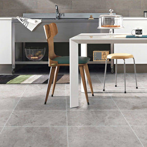 Tundra Gray  Honed Marble Tiles 457x457x12mm