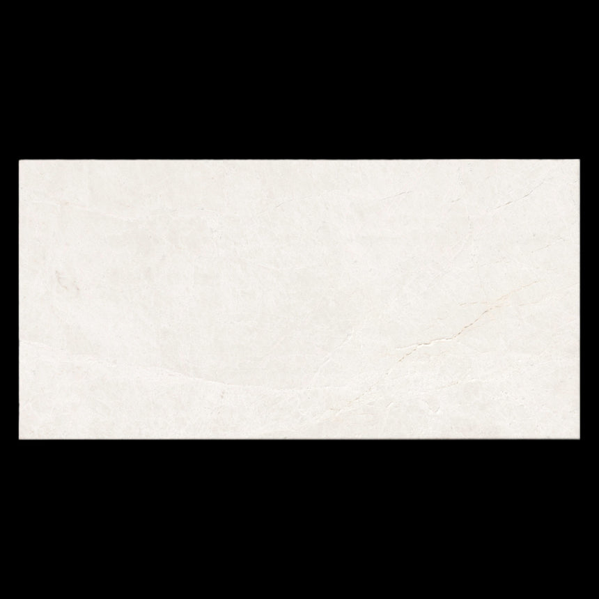 Vanilla / White Emperador 305 x 610 Polished Marble Tile