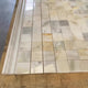 Calacatta Amber Polished Marble Mosaic Metro