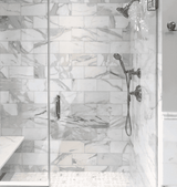 Marble Tiles - Calacatta Polished Italian Marble Tiles 150x305x10mm - intmarble
