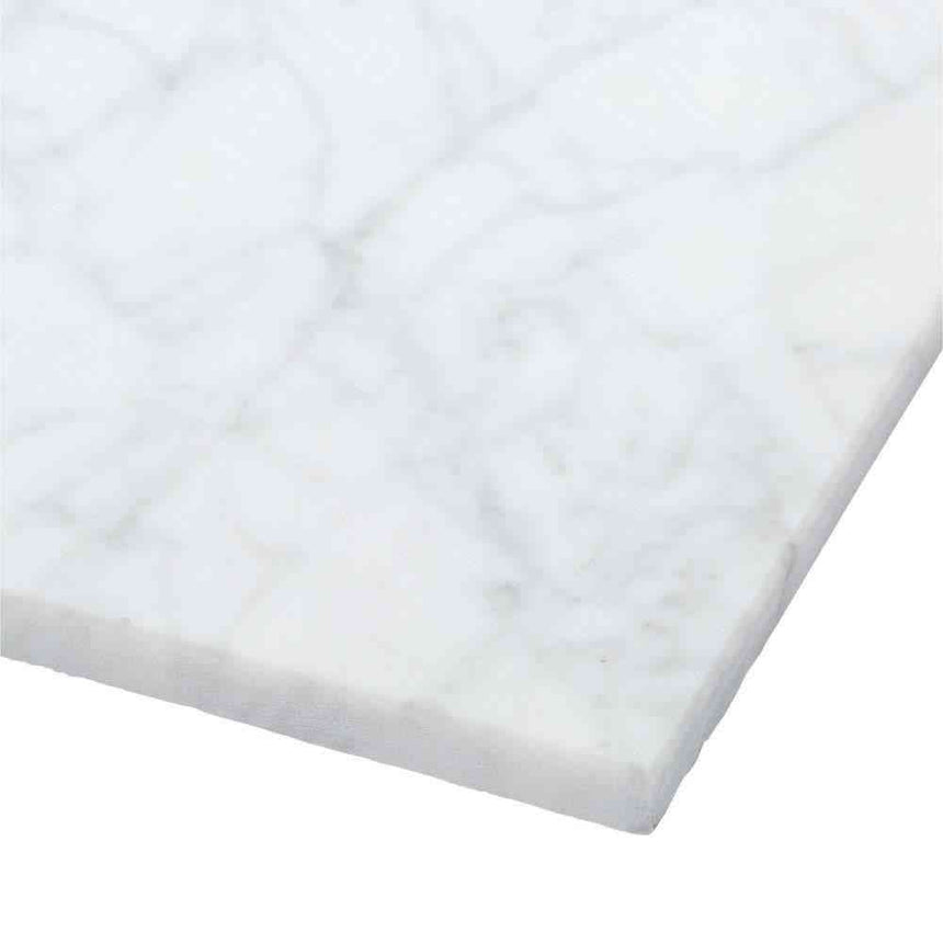 Marble Tiles - Statuario Polished Italian Marble Tiles 305x610x10mm - intmarble