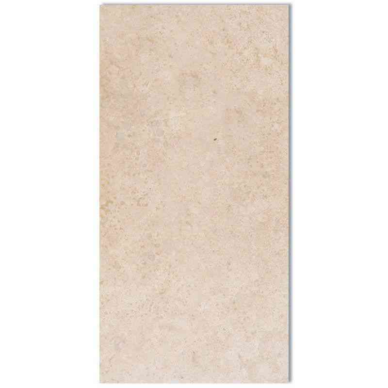 Marble Tiles - Ivory Honed Filled Travertine Tiles 305x610x12mm - intmarble