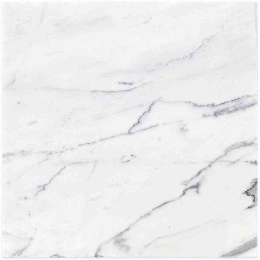 Marble Tiles - Statuario Venato Polished Marble Tiles 305x305mm - intmarble