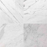 Marble Tiles - Statuario Venato Polished Marble Tiles 305x305mm - intmarble