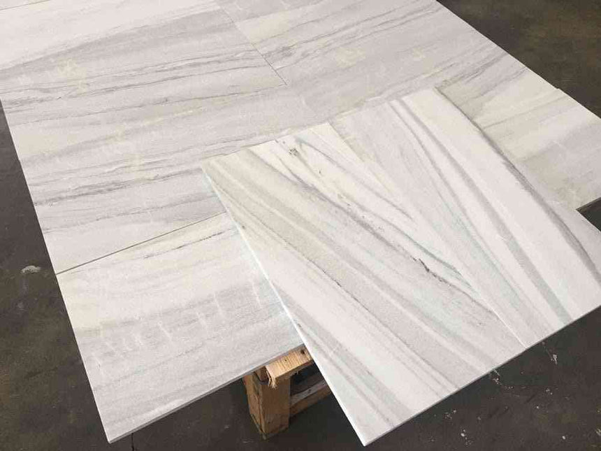 Marble Tiles - Marble Tiles Skyfall Tumbled Marble 305x610x12mm - intmarble