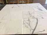 Marble Tiles - Statuario Venato Polished Marble Tiles 400x400x10mm - intmarble