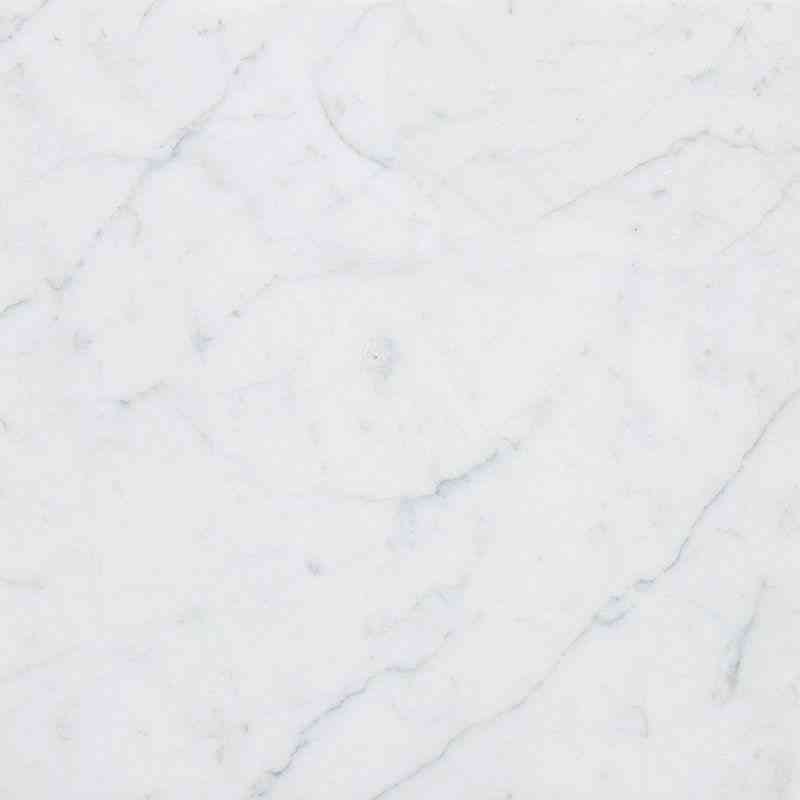 Marble Tiles - Carrara White Honed Marble Tiles 305x305x10mm - intmarble