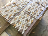 Marble Tiles - Mix Diamond Natural Stone Mosaic Tiles - intmarble