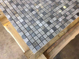 Marble Tiles - Marble Mosaic Milano Polished Mix Marble Mosaic Tiles 25x25x10mm - intmarble