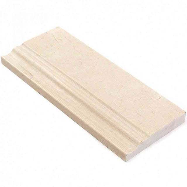 Marble Tiles - Crema Marfil Marble Skirting Board 125x610mm - intmarble