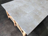Marble Tiles - Ivory Honed Filled Travertine Tiles 406x406x12mm - intmarble