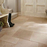 Marble Tiles - Crema Marfil Tumbled French Pattern - intmarble