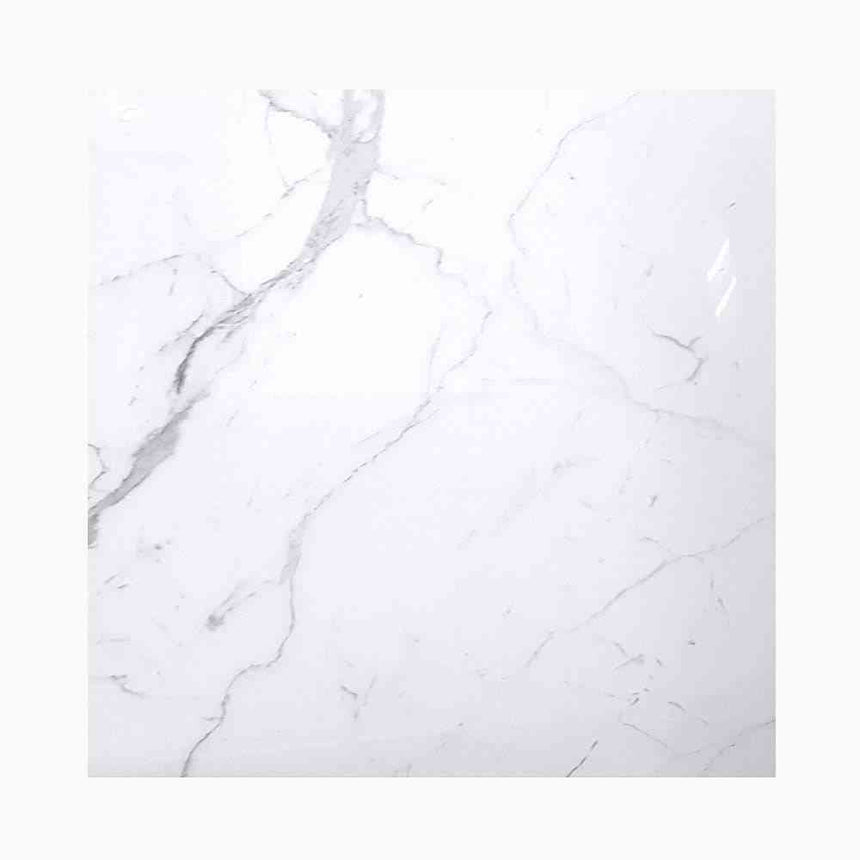 Marble Tiles - Statuario Venato Polished Marble Tiles 305x305x10mm - intmarble