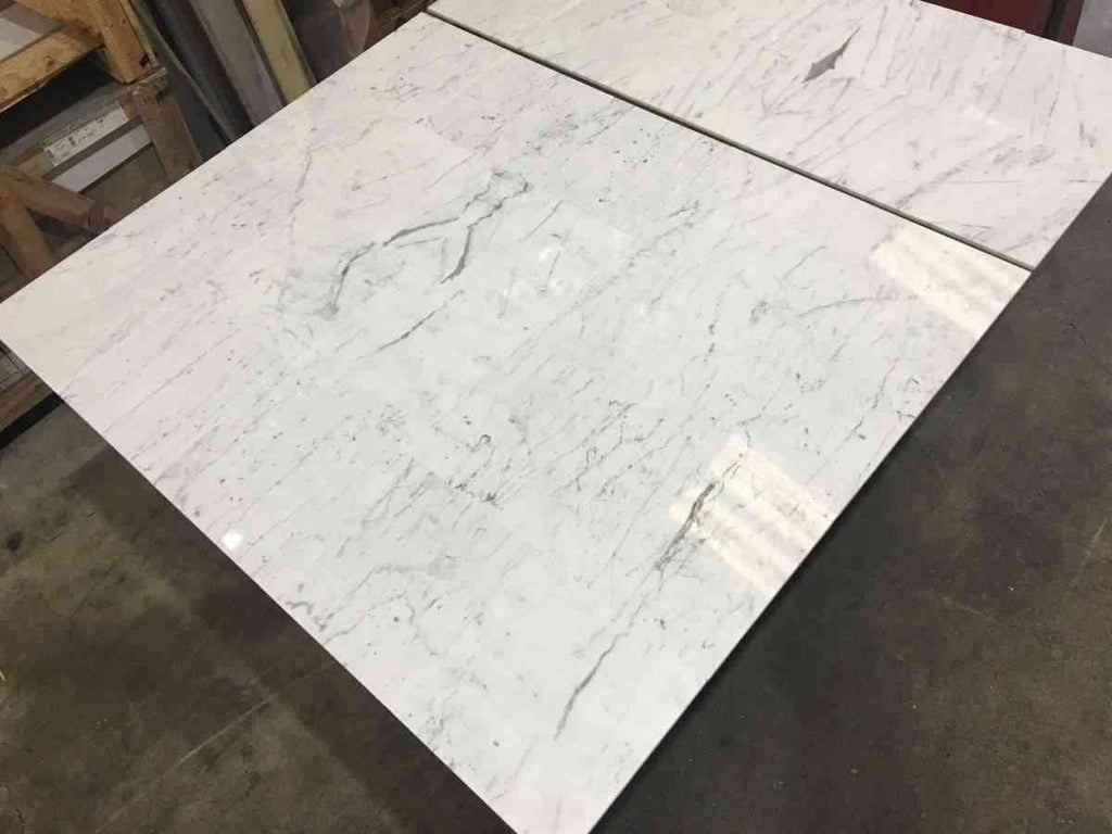 Marble Tiles - Statuario Venato Polished Marble Tiles 305x305x10mm - intmarble