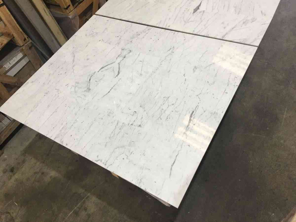 Marble Tiles - Statuario Venato Polished Marble Tiles 305x305x10mm - intmarble