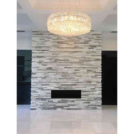 Marble Tiles - SkyFall Marble Wall Decor Elevations Pattern Natural Stone - intmarble