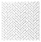 Marble Tiles - Bianco Thassos Herringbone Polished Marble Mosaic Tiles - intmarble