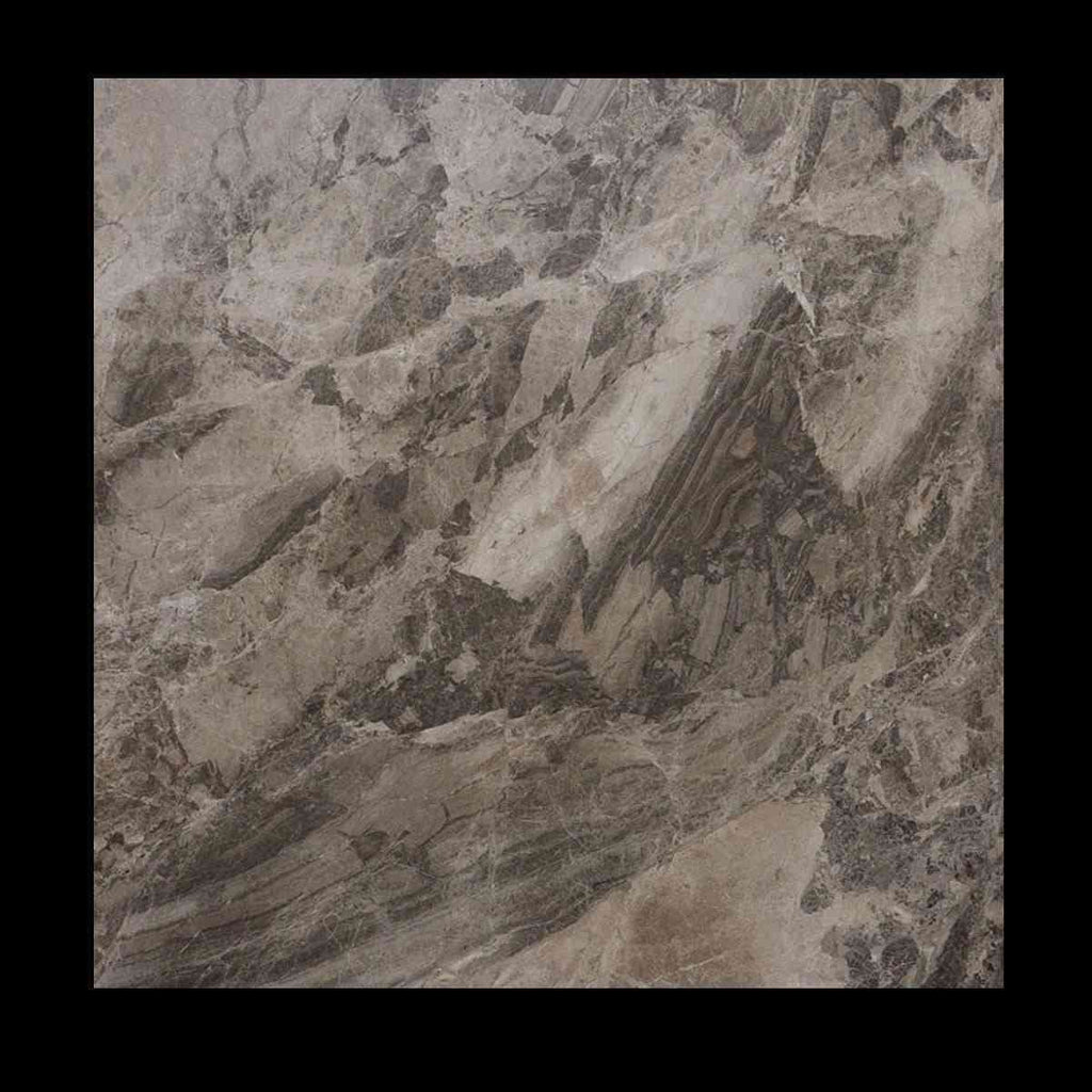 Marble Tiles - Maroon Di Notte Polished Marble Tiles 600x600mm - intmarble