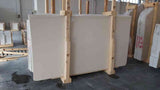 Marble Tiles - Snow White Limestone Slab - intmarble