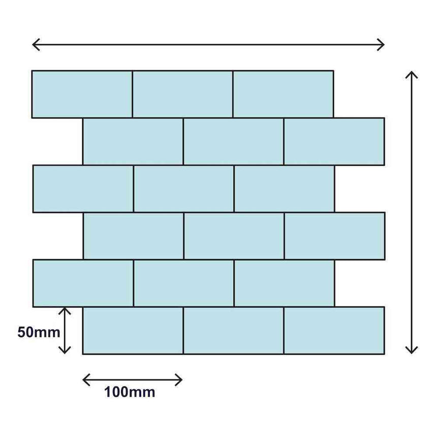 Marble Tiles - White Carrara Polished Subway Marble Mosaic Tiles 50x100x10mm - intmarble