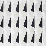 Marble Tiles - Nero Black Bianco Sivec Carrara White Carrara Honed Marble Waterjet Decos - intmarble