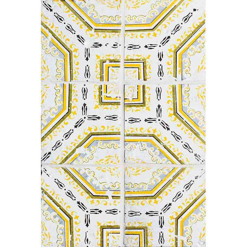 Marble Tiles - Handmade Glazed Terracotta 5 Tiles Pattern 150x150x10mm - intmarble