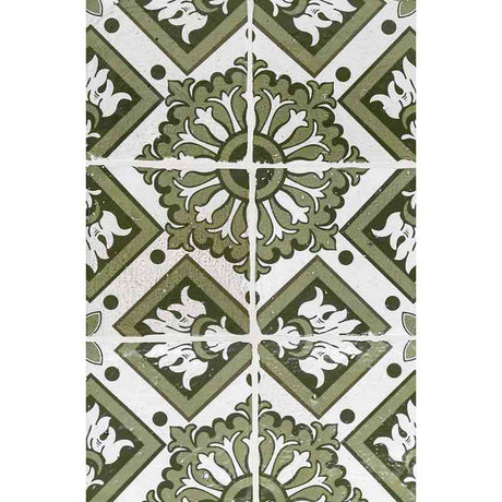 Marble Tiles - Terracotta Tiles Hand Made Glazed Terracotta 2 Tile Pattern Palena Design 150x150mm - intmarble