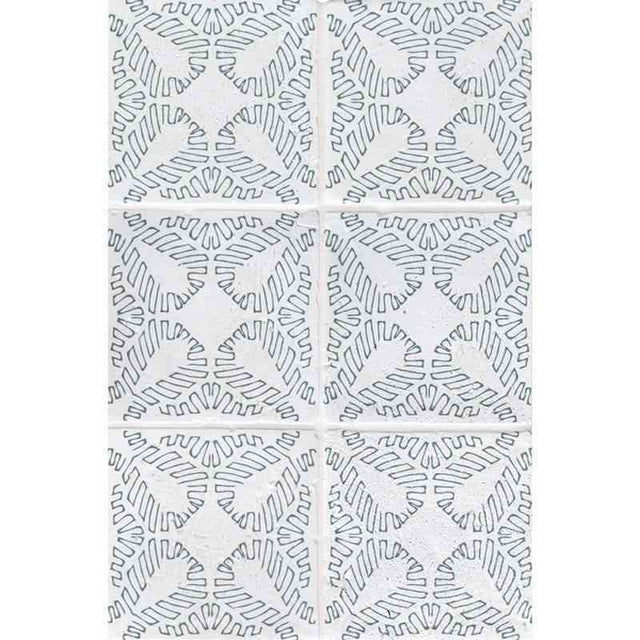 Marble Tiles - Terracotta Tiles Hand Made Glazed Terracotta Tile Pattern Bavi 4 Design 150x150mm - intmarble