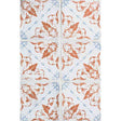 Marble Tiles - Terracotta Tiles Hand Made Glazed Terracotta Tile Pattern Bavi 5 Antigua Design 150x150mm - intmarble