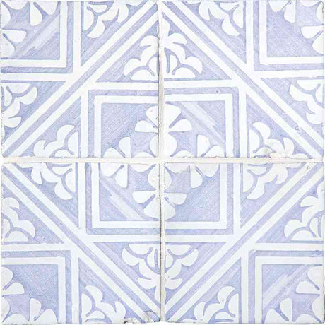 Marble Tiles - Hand Made Indigo Wash Flam Glossy Terracotta Floor Wall Decor Tiles 150x150mm D3 - intmarble