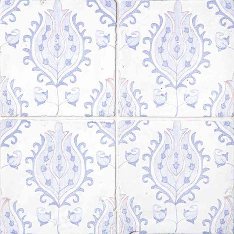 Marble Tiles - Hand Made Indigo Wash Flam Glossy Terracotta Floor Wall Decor Tiles 150x150mm D4 - intmarble