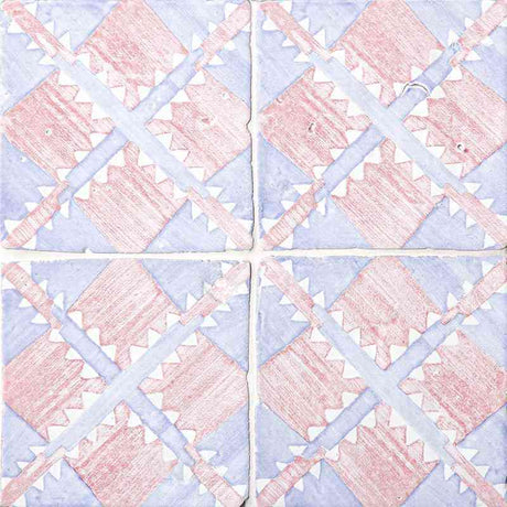 Marble Tiles - Hand Made Indigo Wash Flam Glossy Terracotta Floor Wall Decor Tiles 150x150mm D6 - intmarble