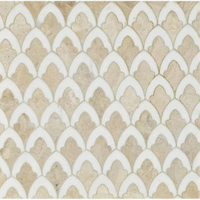 Marble Tiles - Zen Decor Marble Waterjet Pattern Dolomite Royal Marble - intmarble