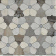 Marble Tiles - Buttercup Flower Waterject Decor Of Bardgilio, Skfall Palisandro Marble - intmarble