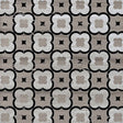 Marble Tiles - Paisley Pattern Waterjet Royal Grey Black Marble Decor - intmarble