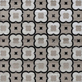 Marble Tiles - Paisley Pattern Waterjet Royal Grey Black Marble Decor - intmarble