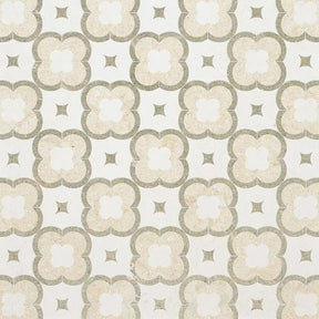 Marble Tiles - Paisley Pattern Limestone Waterjet Snow Jura Olive Verda Decor - intmarble