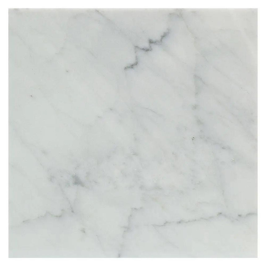 Marble Tiles - Bianco Carrara T Honed Marble Tiles - intmarble