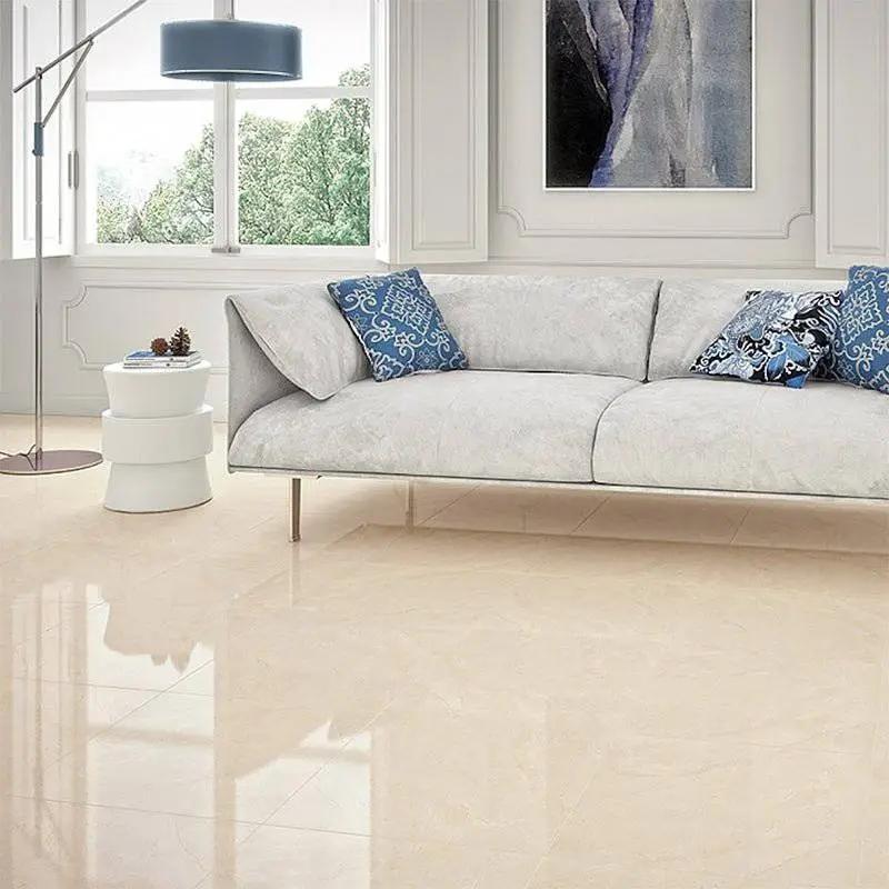 Marble Tiles - Crema Marfil Polished Marble Tiles 610x610x12mm - intmarble