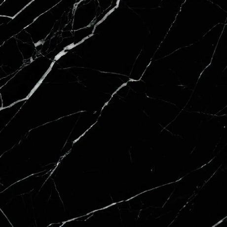 Marble Tiles - Nero Marquina Polished Marble Tiles 600x600x20mm - intmarble