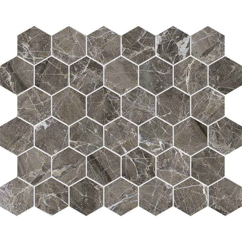 Marble Tiles - Atlantic Gray Marble Tiles Slabs Mosaic Tiles - intmarble