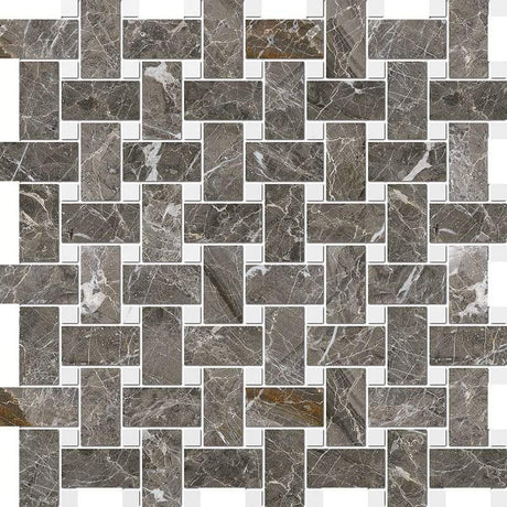 Marble Tiles - Atlantic Gray Marble Tiles Slabs Mosaic Tiles - intmarble