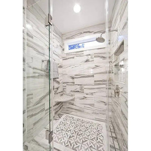 Marble Tiles - Skyfall Polished Marble Tiles 305x610x12mm - intmarble