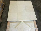 Marble Tiles - Bianco Perlino Semi Polished 400x400x20mm - intmarble