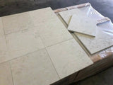 Marble Tiles - Bianco Perlino Semi Polished 400x400x20mm - intmarble