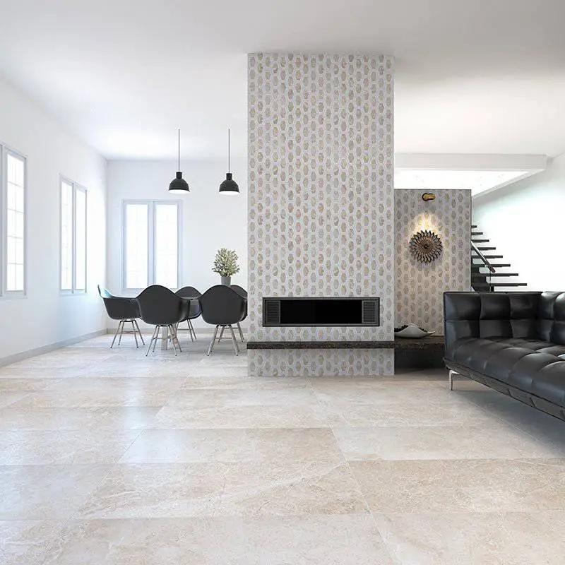 Marble Tiles - Cappuccino Polished Marble Tiles 600x600x20mm - intmarble