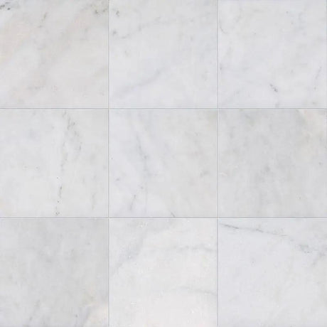 Marble Tiles - Bianco Ibiza Honed Marble Tiles 610x610x15mm - intmarble