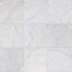 Marble Tiles - Bianco Ibiza Polished Marble Tiles 610x610x15mm - intmarble